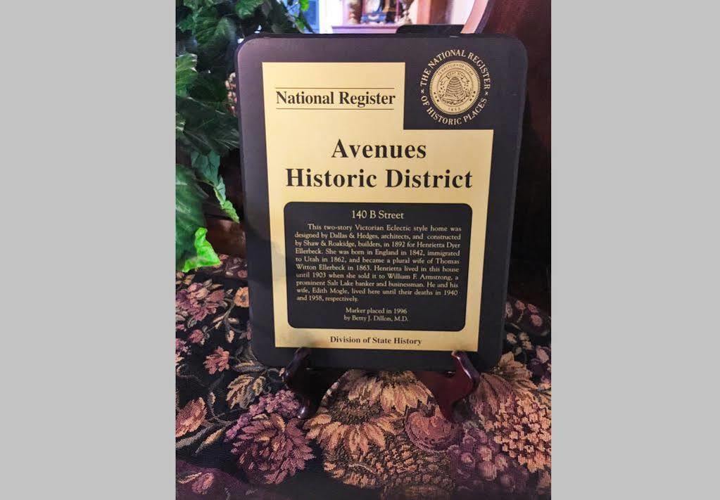 Historic Ellerbeck Mansion Bed & Breakfast ซอลต์เลคซิตี้ ภายนอก รูปภาพ